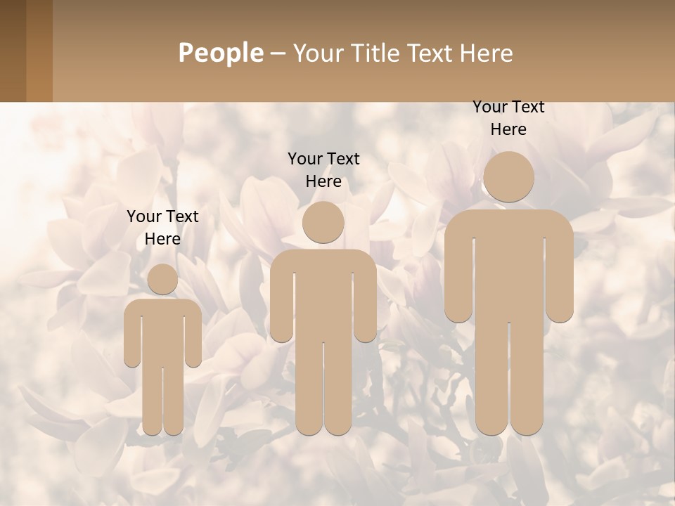 A Bunch Of Flowers That Are In A Vase PowerPoint Template