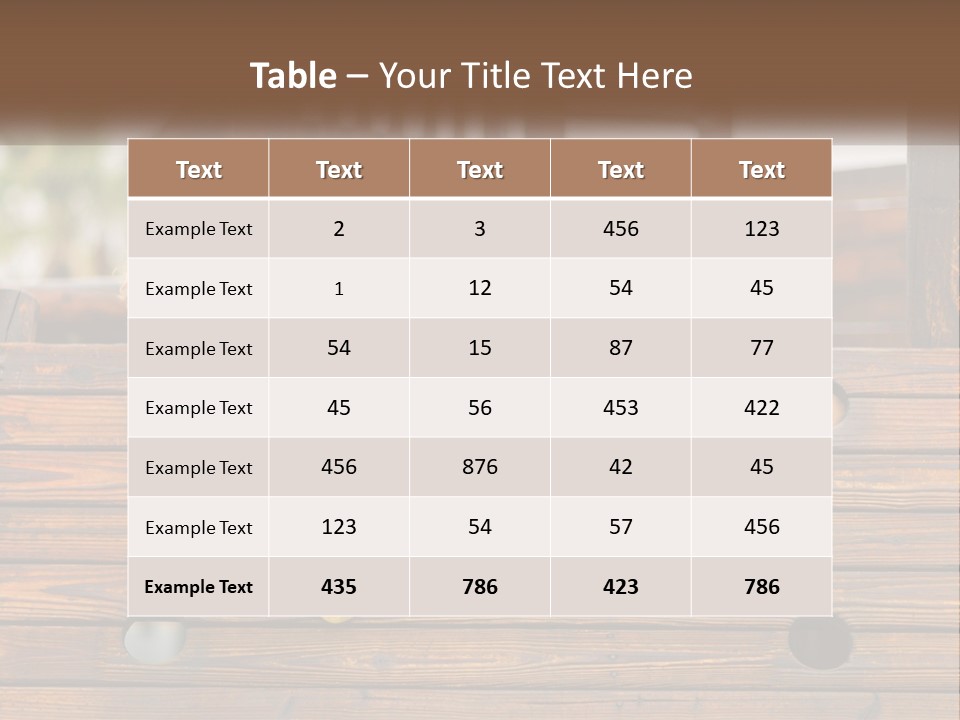 A Young Child Climbing Up A Wooden Slide PowerPoint Template