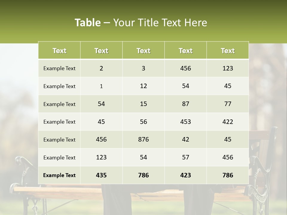 A Man In A Graduation Gown Sitting On A Bench PowerPoint Template