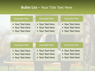 A Man In A Graduation Gown Sitting On A Bench PowerPoint Template