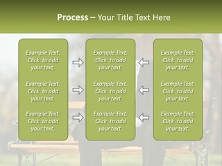 A Man In A Graduation Gown Sitting On A Bench PowerPoint Template