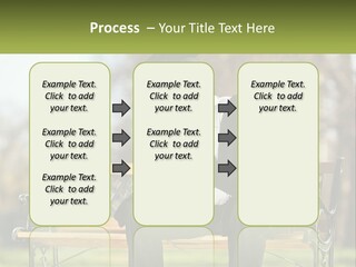 A Man In A Graduation Gown Sitting On A Bench PowerPoint Template