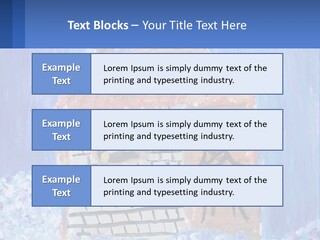 A Painting Of A House With A Cat Sitting On A Table PowerPoint Template