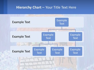A Painting Of A House With A Cat Sitting On A Table PowerPoint Template