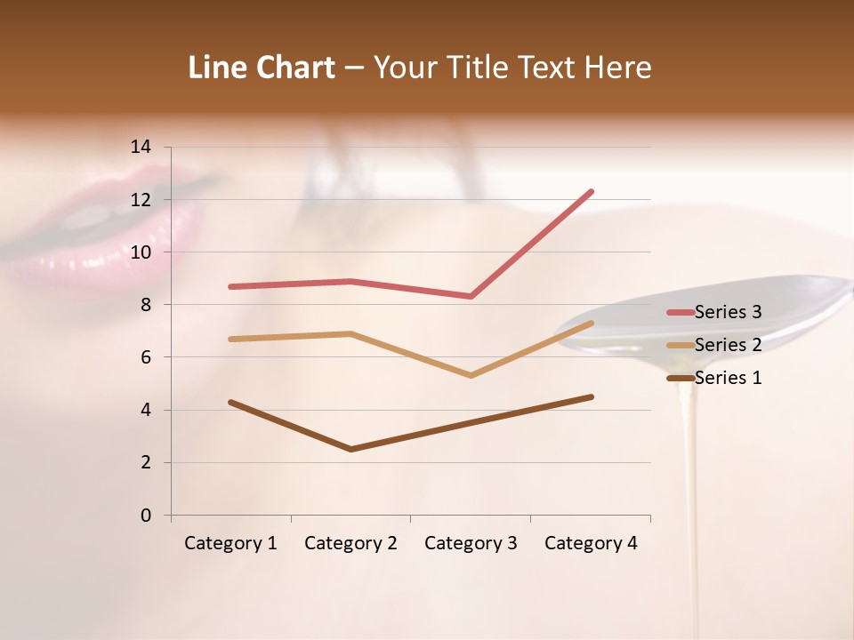 A Woman Is Holding A Spoon With Oil On It PowerPoint Template