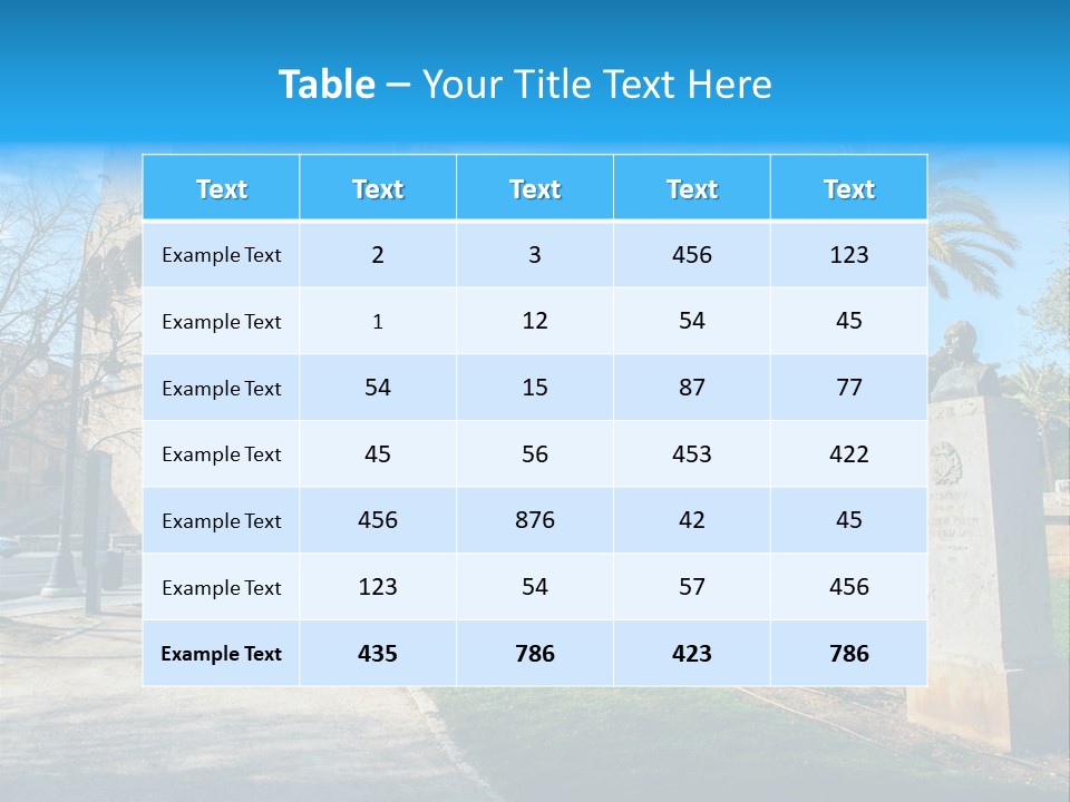 A Castle With A Flag On Top Of It PowerPoint Template