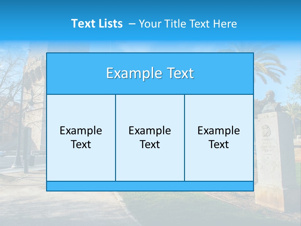 A Castle With A Flag On Top Of It PowerPoint Template