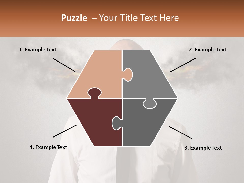 A Man Is Screaming With A Cloud Of Smoke Coming Out Of His Mouth PowerPoint Template