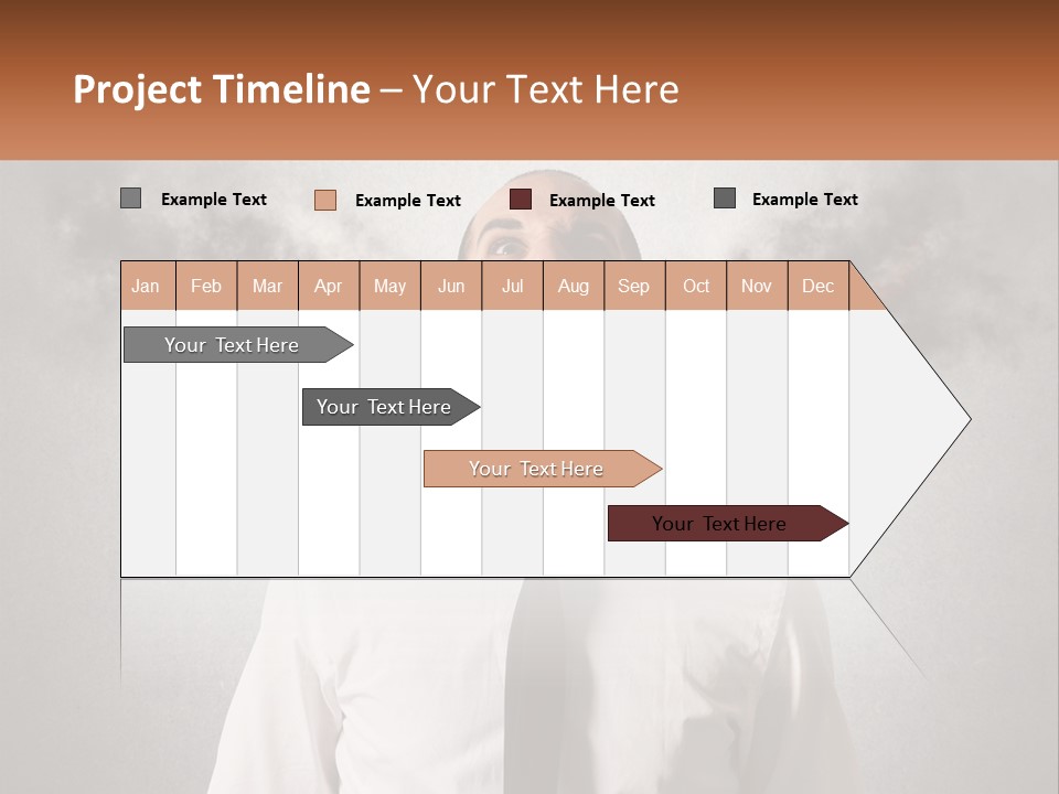 A Man Is Screaming With A Cloud Of Smoke Coming Out Of His Mouth PowerPoint Template