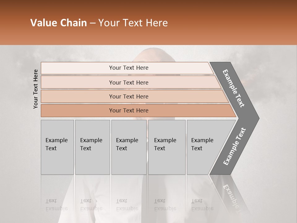 A Man Is Screaming With A Cloud Of Smoke Coming Out Of His Mouth PowerPoint Template