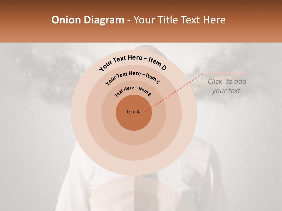A Man Is Screaming With A Cloud Of Smoke Coming Out Of His Mouth PowerPoint Template