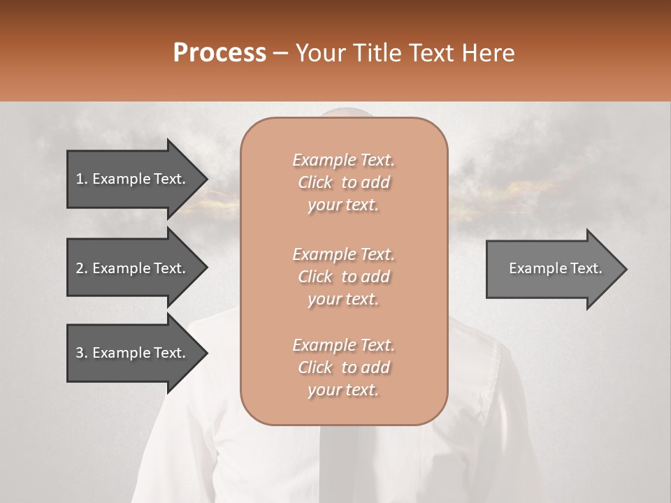 A Man Is Screaming With A Cloud Of Smoke Coming Out Of His Mouth PowerPoint Template