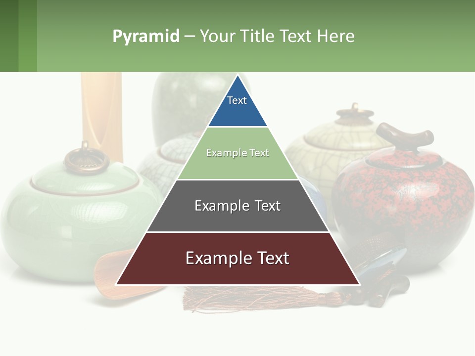 A Group Of Vases Sitting Next To Each Other PowerPoint Template