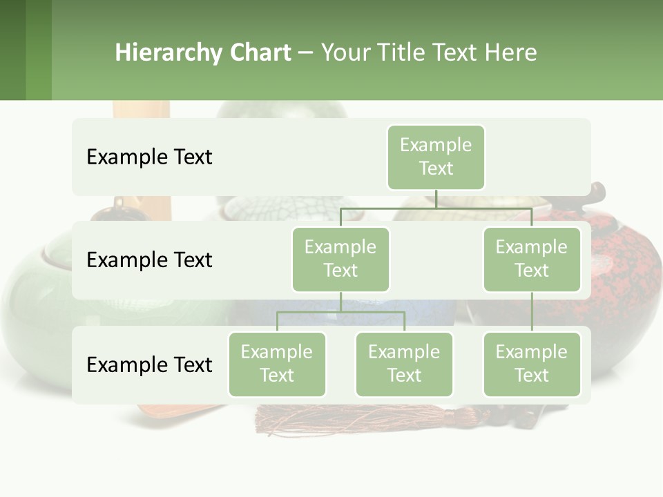 A Group Of Vases Sitting Next To Each Other PowerPoint Template
