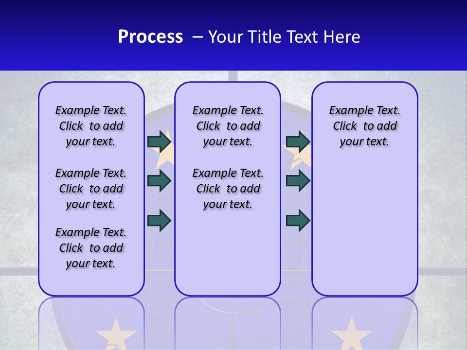 A Piece Of Puzzle With The European Flag On It PowerPoint Template