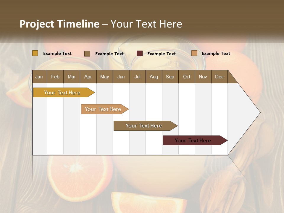 A Pitcher Of Orange Juice Surrounded By Oranges PowerPoint Template