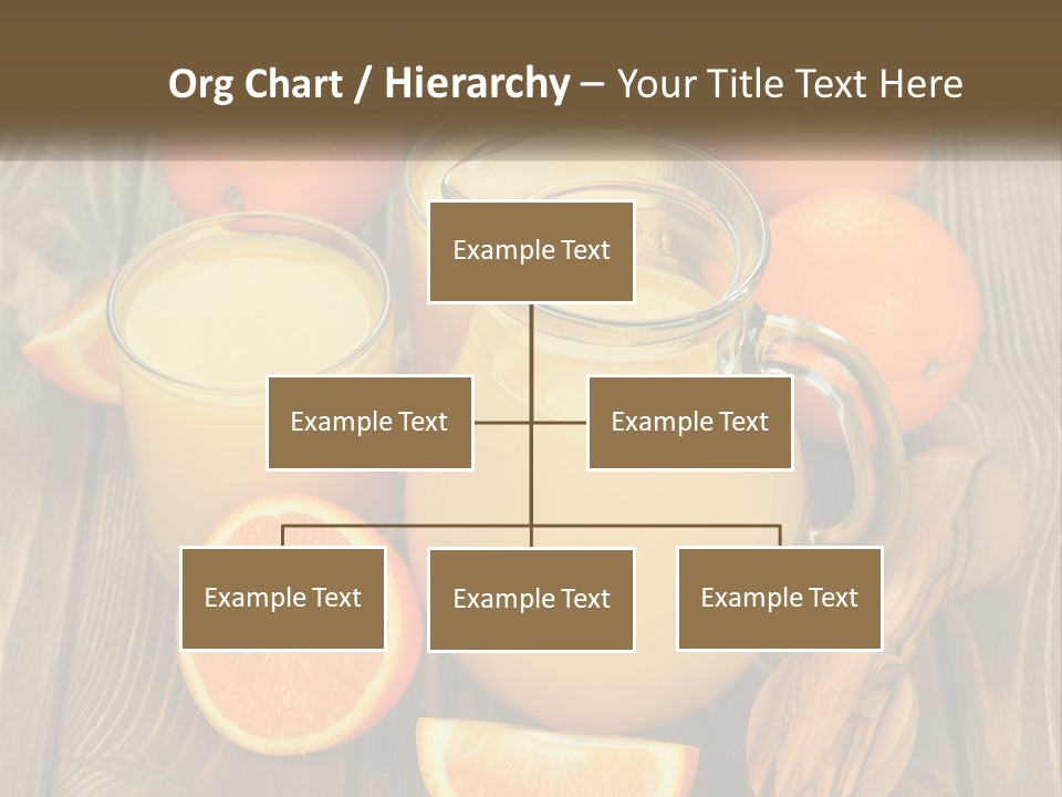 A Pitcher Of Orange Juice Surrounded By Oranges PowerPoint Template