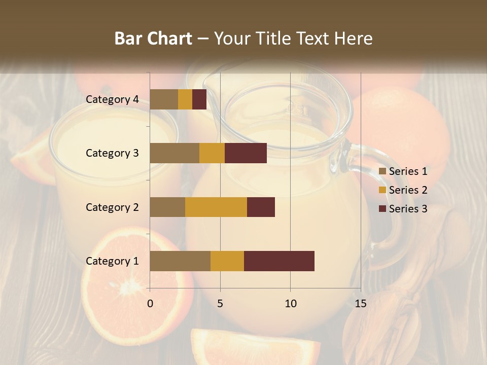 A Pitcher Of Orange Juice Surrounded By Oranges PowerPoint Template