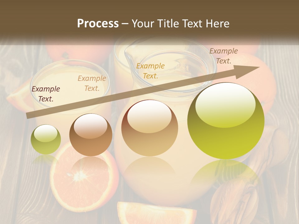 A Pitcher Of Orange Juice Surrounded By Oranges PowerPoint Template