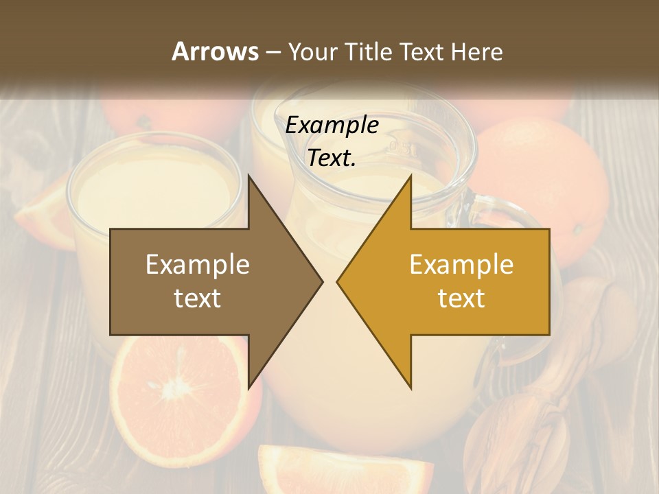 A Pitcher Of Orange Juice Surrounded By Oranges PowerPoint Template