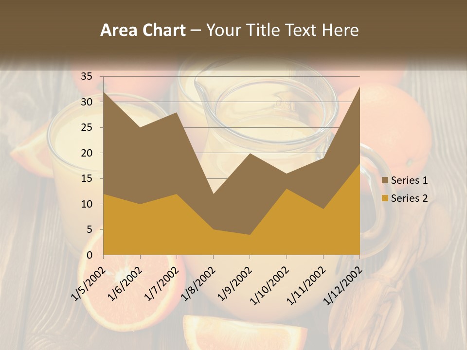 A Pitcher Of Orange Juice Surrounded By Oranges PowerPoint Template