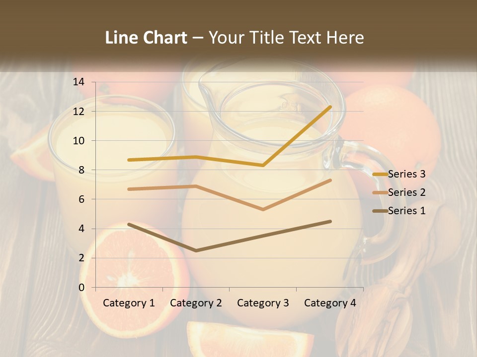 A Pitcher Of Orange Juice Surrounded By Oranges PowerPoint Template