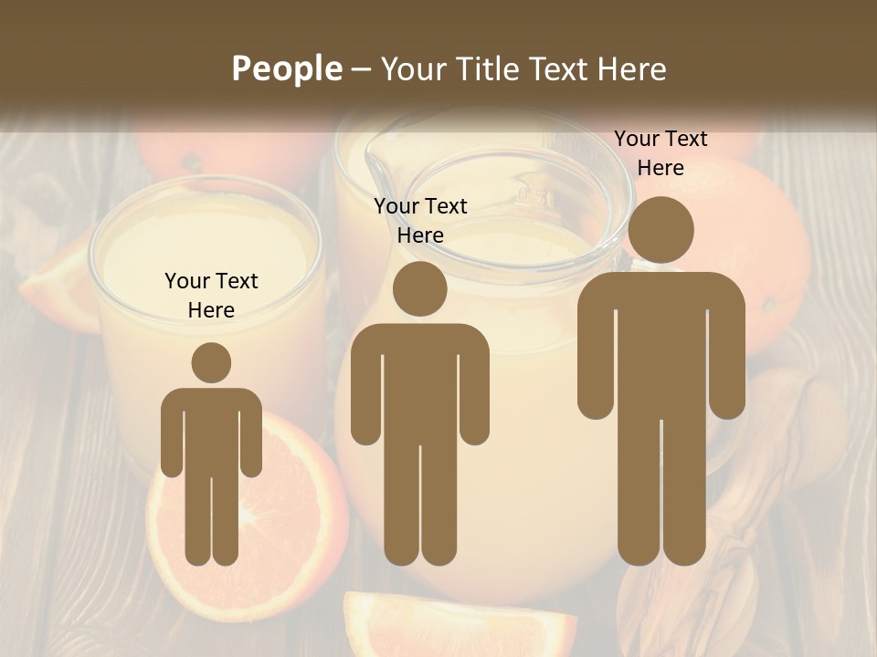 A Pitcher Of Orange Juice Surrounded By Oranges PowerPoint Template