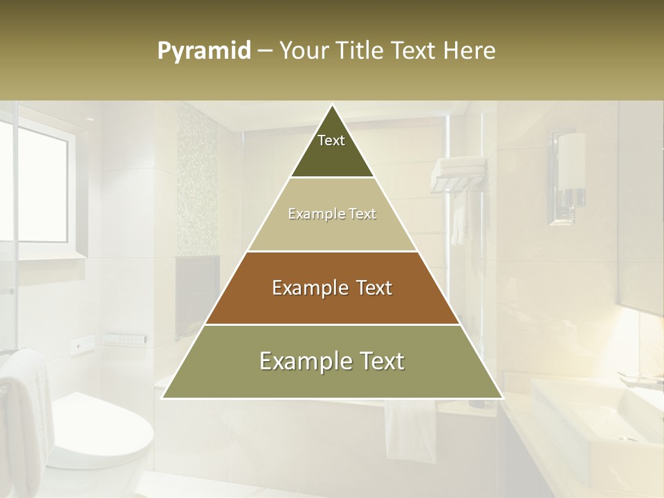 A Bath Tub Sitting Next To A Toilet In A Bathroom PowerPoint Template