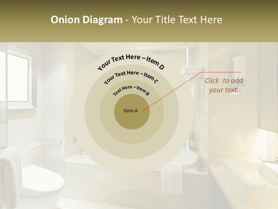 A Bath Tub Sitting Next To A Toilet In A Bathroom PowerPoint Template
