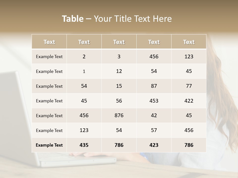 A Woman And A Little Girl Looking At A Laptop PowerPoint Template