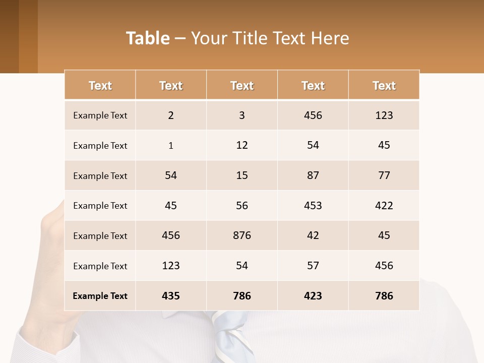 A Smiling Man Talking On A Cell Phone PowerPoint Template