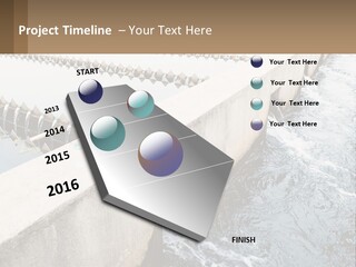 A Power Plant With Water Coming Out Of It PowerPoint Template