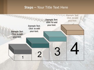 A Power Plant With Water Coming Out Of It PowerPoint Template