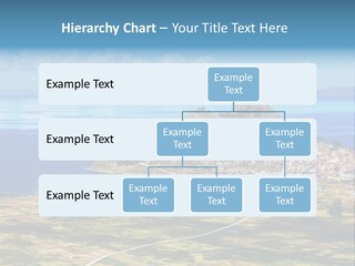 A Small Island In The Middle Of A Large Body Of Water PowerPoint Template