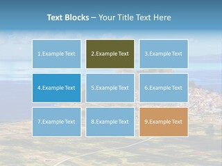 A Small Island In The Middle Of A Large Body Of Water PowerPoint Template