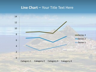A Small Island In The Middle Of A Large Body Of Water PowerPoint Template