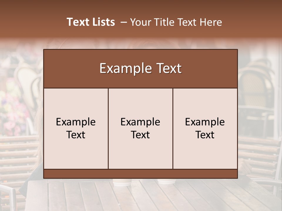 Two Girls Giving Thumbs Up At A Table PowerPoint Template