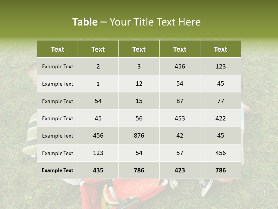 A Group Of Children Sitting On A Blanket Eating Food PowerPoint Template