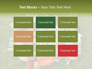 A Group Of Children Sitting On A Blanket Eating Food PowerPoint Template