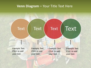 A Group Of Children Sitting On A Blanket Eating Food PowerPoint Template