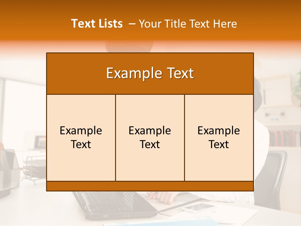 A Couple Of People That Are Looking At A Laptop PowerPoint Template