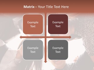 A Group Of People Standing Together In A Circle PowerPoint Template