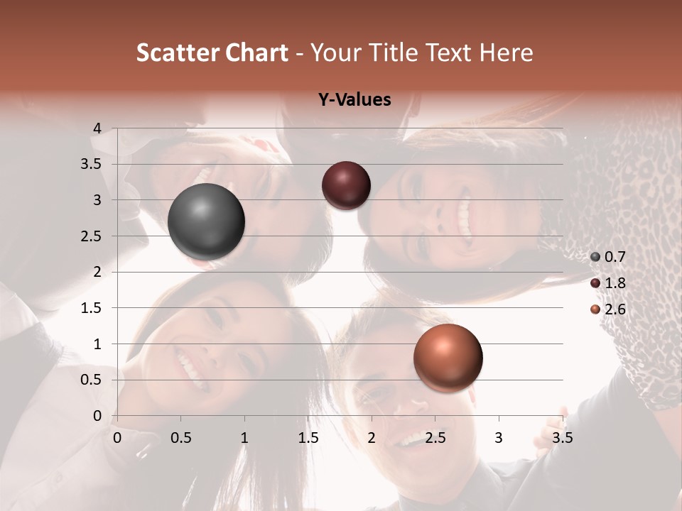 A Group Of People Standing Together In A Circle PowerPoint Template