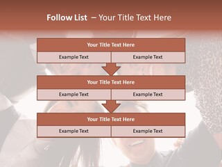 A Group Of People Standing Together In A Circle PowerPoint Template