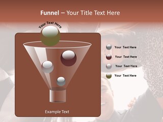 A Group Of People Standing Together In A Circle PowerPoint Template