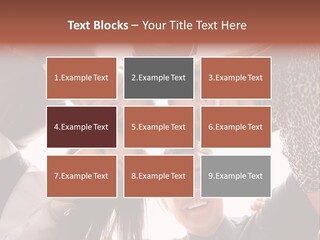 A Group Of People Standing Together In A Circle PowerPoint Template