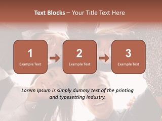 A Group Of People Standing Together In A Circle PowerPoint Template