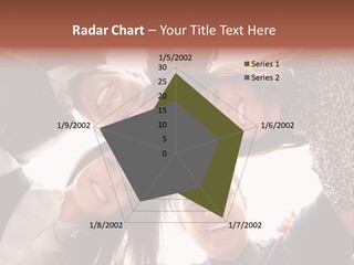 A Group Of People Standing Together In A Circle PowerPoint Template