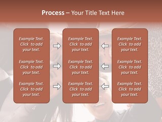 A Group Of People Standing Together In A Circle PowerPoint Template