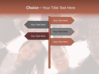 A Group Of People Standing Together In A Circle PowerPoint Template